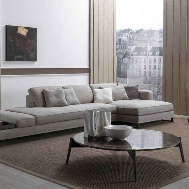 DAVIS FLAT A Sofa von Frigerio